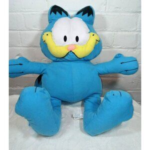 Garfield  18” Plush Stuffed Neon Blue Plush Stuffed Animal